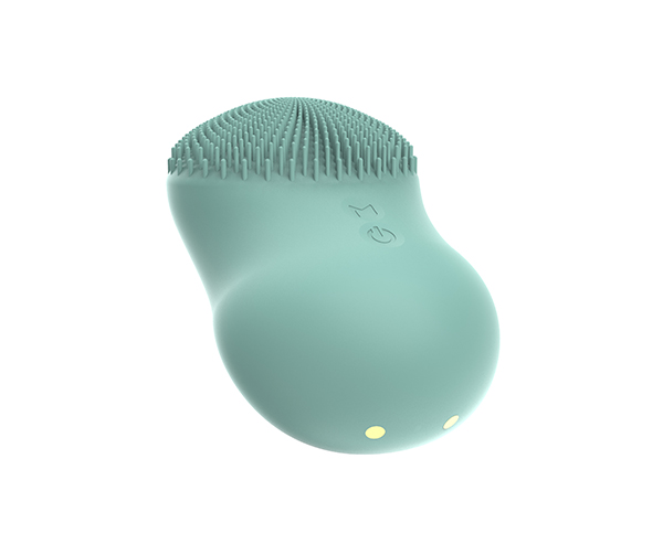 silicone facial brush