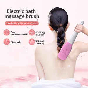bath back shower brush tool long handle bath sponge brush