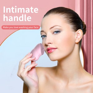 China Silicone Facial Brush Massage Vibrating brush