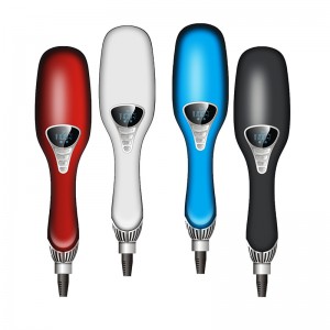 new hair straightener hot comb with anti scalding handle