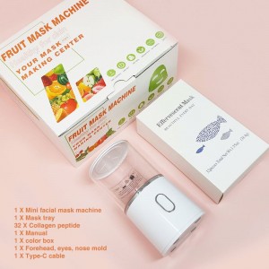 health beauty face mask machine diy fruit mask masker