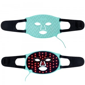Newest LED Photon Skin Rejuvenation Instrument Silicone Facial Therapy Led Mask