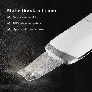 Facial Skin Ultrasonic Machine Cleansing Blackhead Massage Professional Skin Scrubber